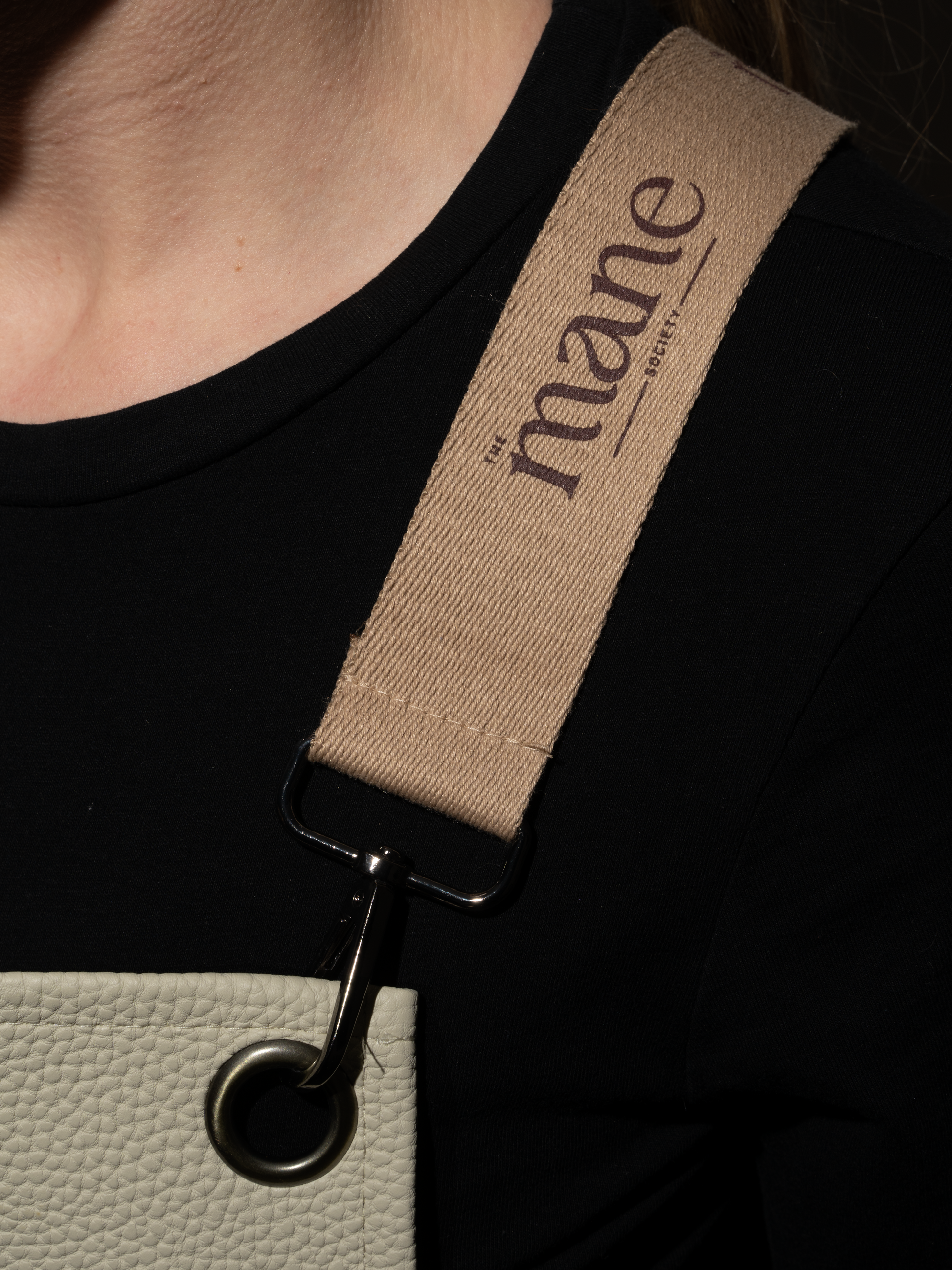 PU Faux Leather Apron - Stone