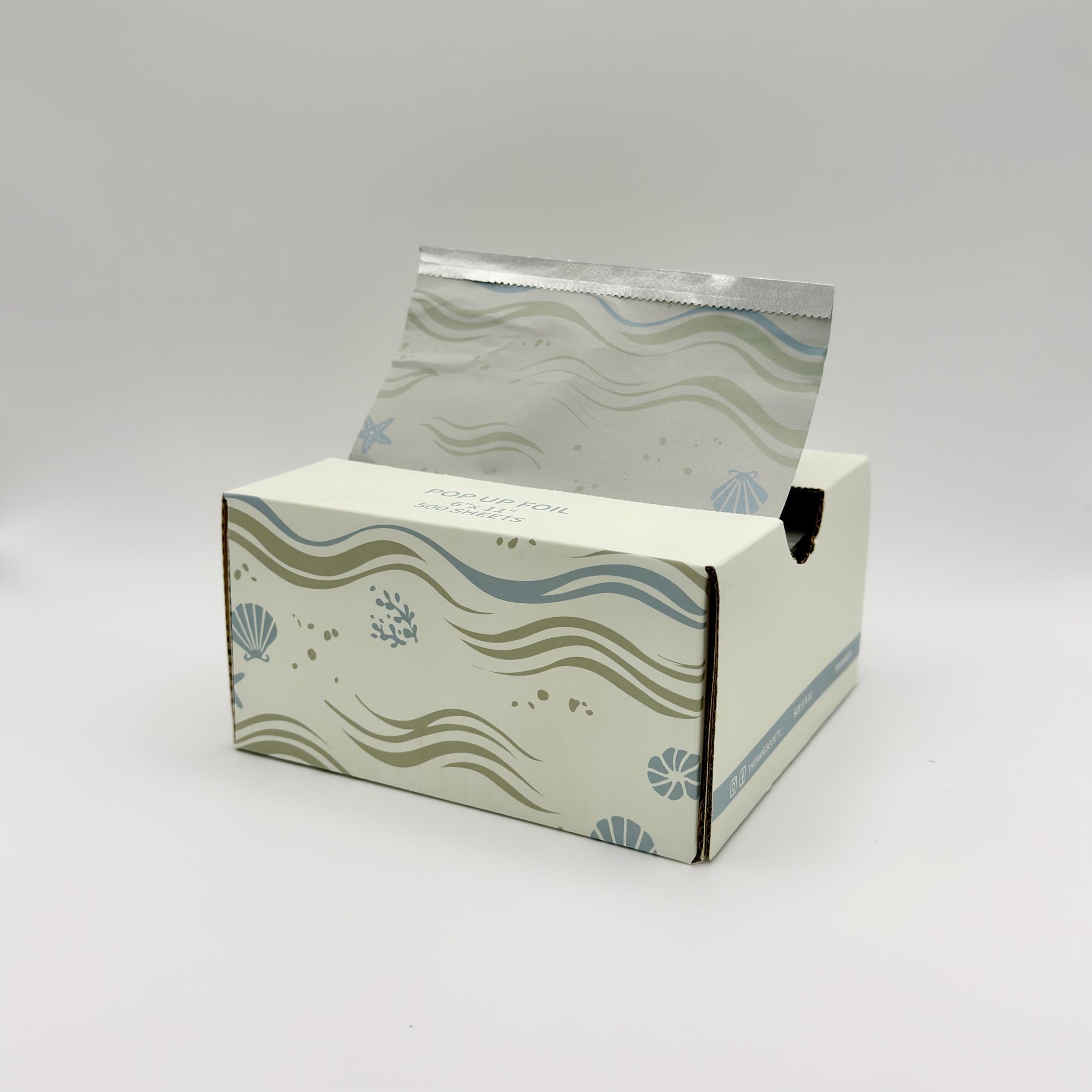 Pop-Up Hairdressing Foil – Ocean Mist (6x11”, 500 Sheets)