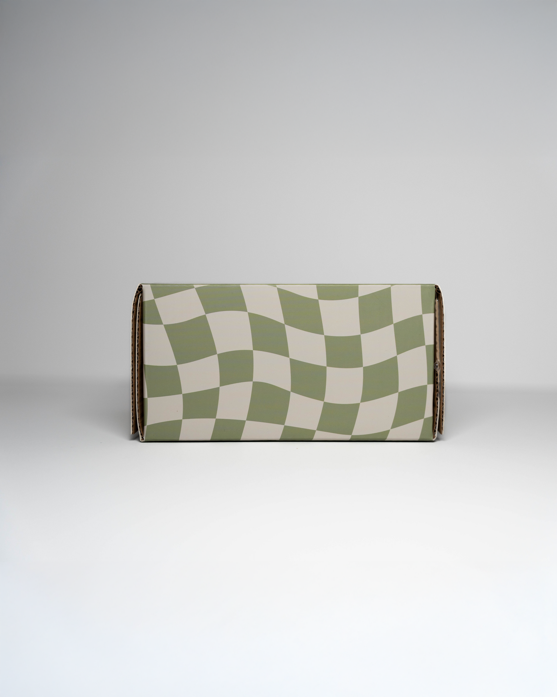 Pop-Up Hairdressing Foil – Checkmate Sage Pattern (6x11”, 500 Sheets)