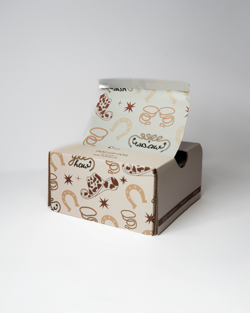 Pop-Up Hairdressing Foil – Foil Me Cowboy (6x11”, 500 Sheets)