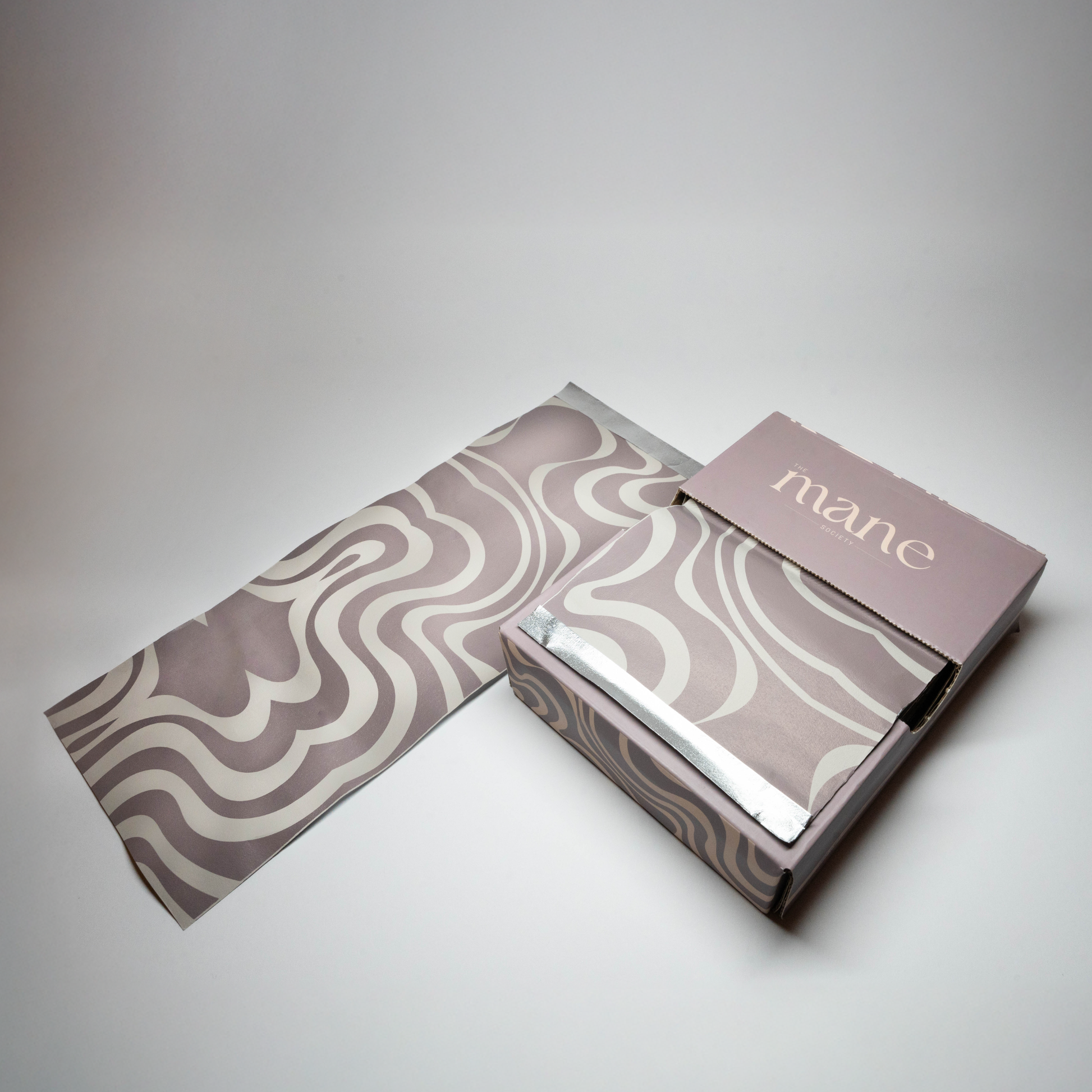 Pop-Up Hairdressing Foil – Lavender Wave (6x15”, 300 Sheets)