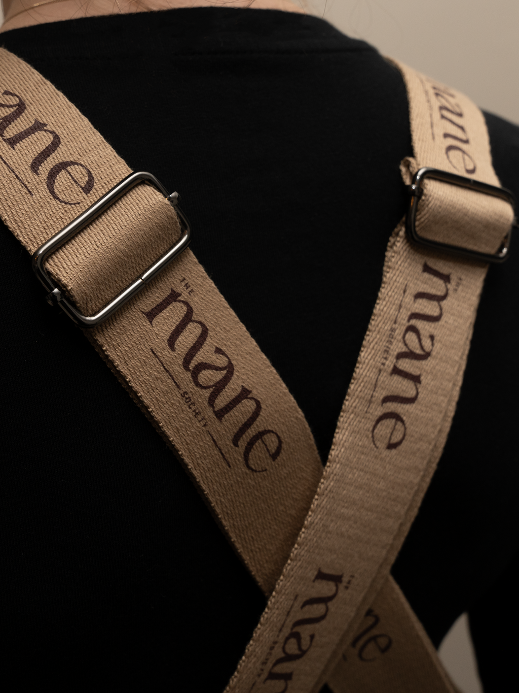 PU Faux Leather Apron - Stone